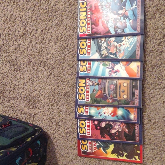 Sonic The Hedgehog Other - Sonic The Hedgehog graphic novels/comics. Lot of 7